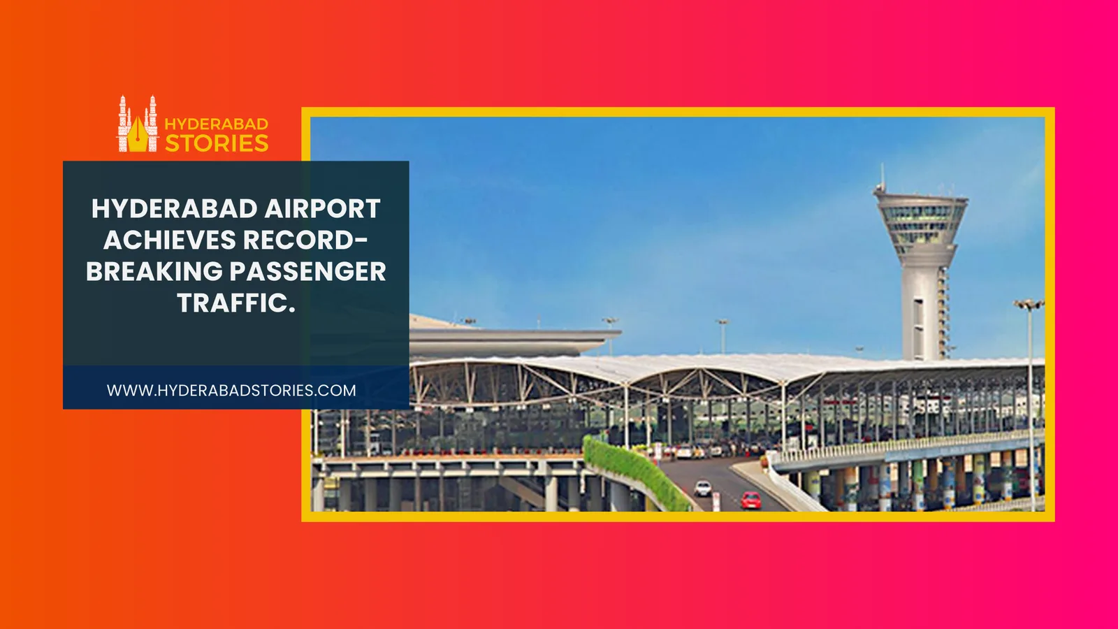 Hyderabad Airport Achieves Record-Breaking Passenger Traffic.