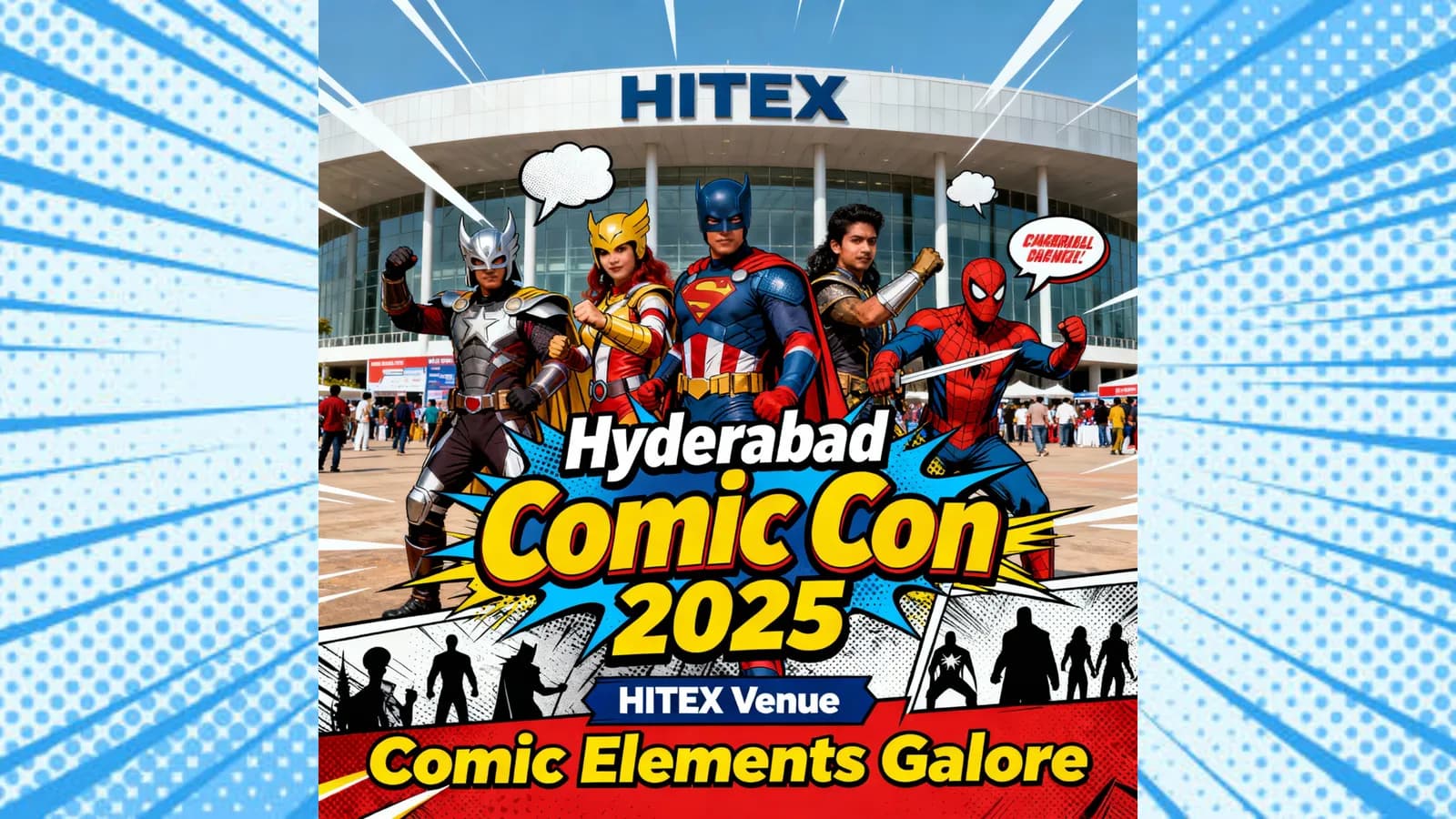 Step Into India’s Ultimate Pop Culture Festival with Comics, Cosplay, Digital Gaming, and Global Stars!