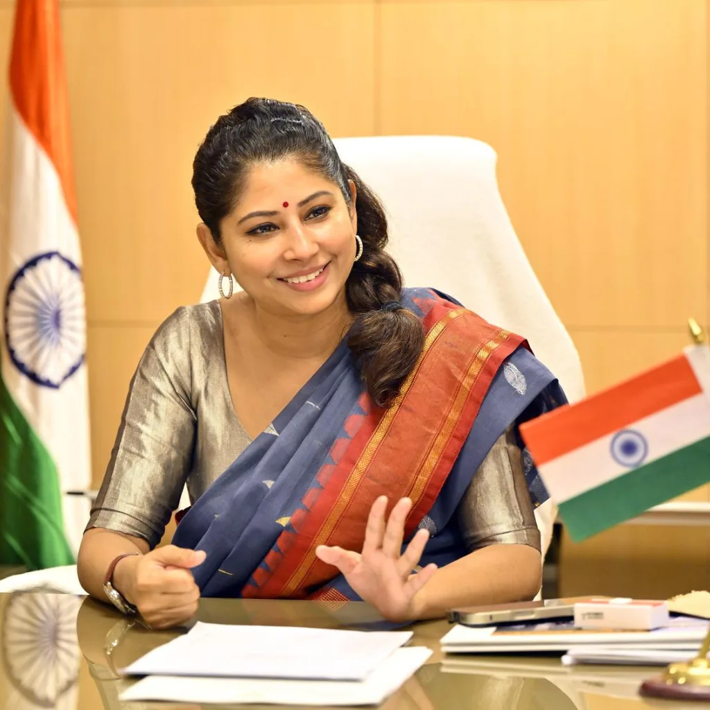 Portrait of Smita Sabharwal, IAS