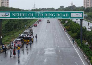 Hyderabad’s ORR blooming with colours