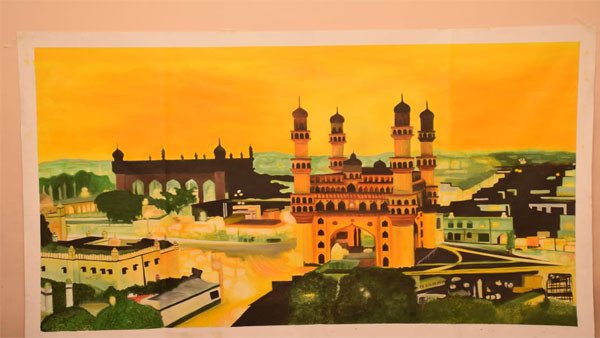 Paintings by Syeda Ashna Turabi.