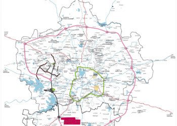 Hyderabad Transportation Map
