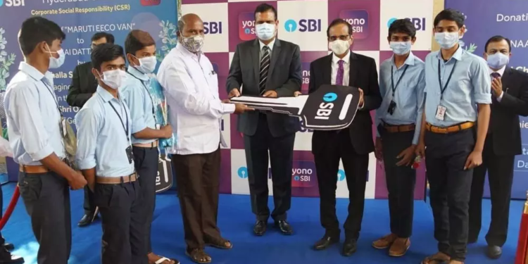 Hyderabad: SBI donates vans to city orphanages