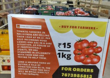 ‘Buy for farmers’: Hyderabad techies’ group helps tomato farmers get better price