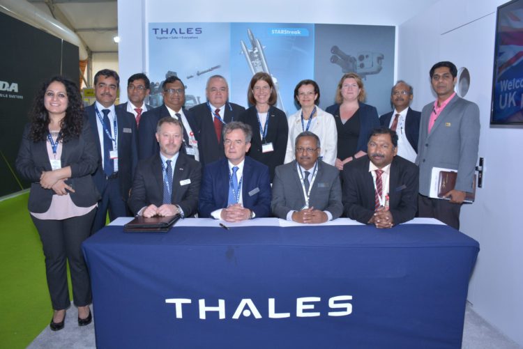 Bharat Dynamics Ltd (BDL) and Thales signed a Teaming agreement to work in partnership on the STARStreak Air Defence System https://www.thehansindia.com/news/cities/hyderabad/hyderabad-bdl-to-make-british-air-defence-system | Hyderabad Stories