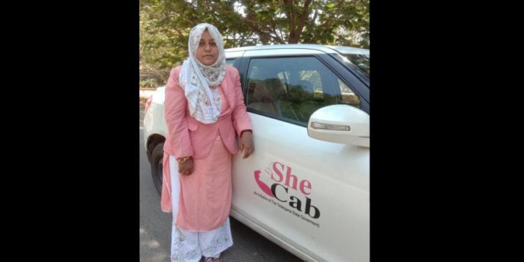 Late nights or rainy days, this Hyderabad SHE cab is ready to ferry passengers come what may