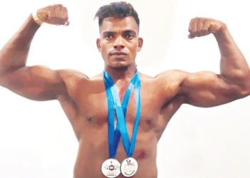 Hyderabad cop shines at national level body building tourney