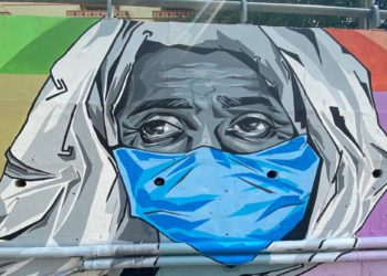 Mask up Hyderabad: The artists behind the Shamshabad wall art