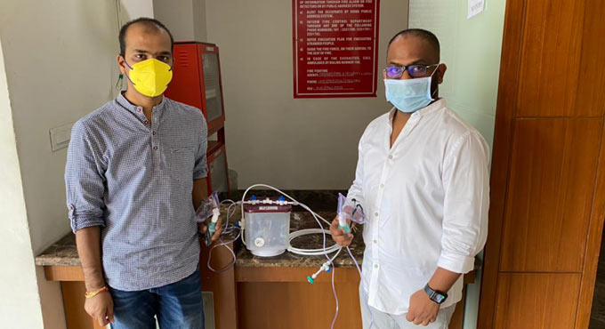 Hyderabad-based ‘The Phi Factory’ makes oxygenerator