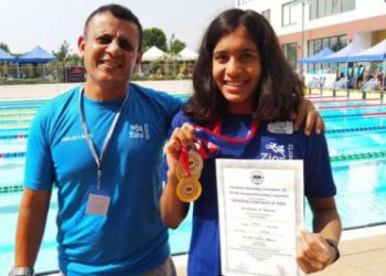 Hyderabad’s Vritti wins two gold in Bengaluru Swimming meet