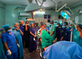 Hyderabad: Gandhi Hospital doctors perform brain surgery while showing ‘Adavi Donga’ movie to patient