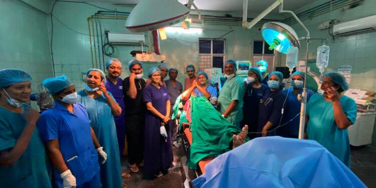 Hyderabad: Gandhi Hospital doctors perform brain surgery while showing ‘Adavi Donga’ movie to patient