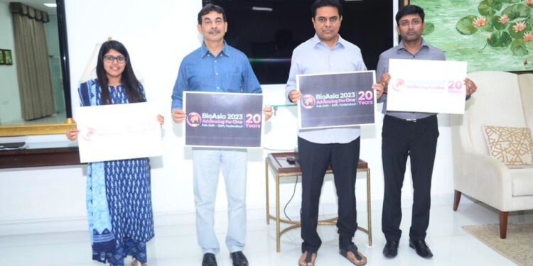 BioAsia 20th edition to be held in Hyderabad from Feb 24-26