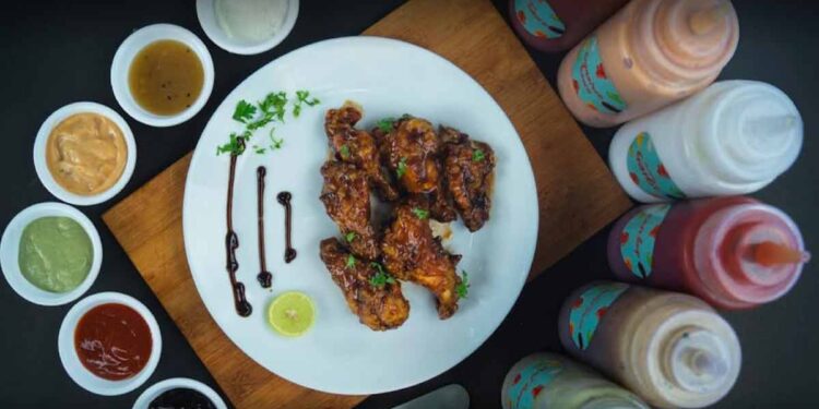 At this sauce paradise, eat in the comfort of your car