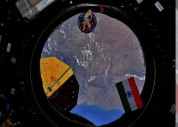 Hyderabad-origin astronaut Raja Chari shares photo of Indian flag at space station