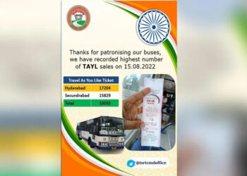 TSRTC’s ‘Travel As You Like Ticket’ was a hit on Independence Day