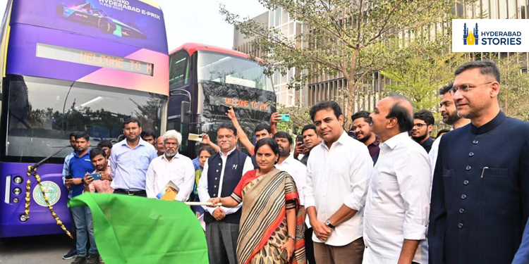 Double-decker buses have made a comeback in Hyderabad