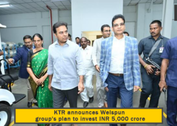 KTR announces Welspun group’s plan to invest INR 5,000 crore in various sectors