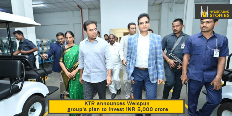 KTR announces Welspun group’s plan to invest INR 5,000 crore in various sectors