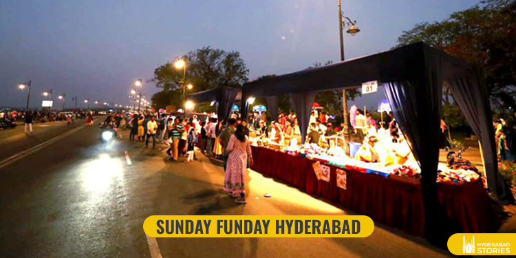 Sunday Funday visitors were amazed by the double-decker bus and the musical fountain.