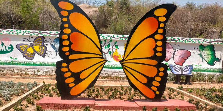 KPHB’s Butterfly Park Developed by GHMC