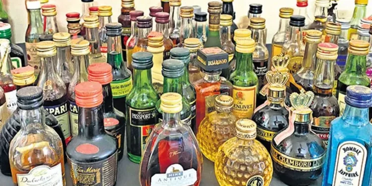Nonagenarian gifts over 500 miniature liquor bottle collection to neighbour