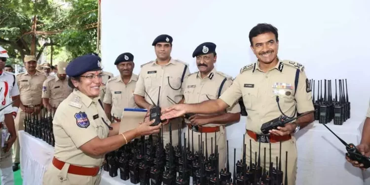Hyderabad: City top cop launches 1,000 manpacks worth Rs 10 cr