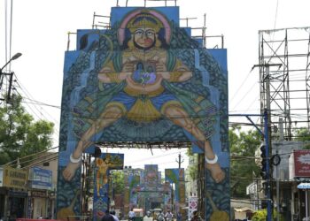 Traffic regulations in Hyderabad for the Hanuman Jayanti procession scheduled for Tuesday.