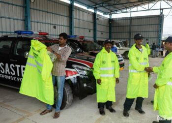 (GHMC) EV&DM wing is set to receive 119 new pieces of safety equipment to enhance  the Disaster Response Force (DRF) teams’ operational capabilities.