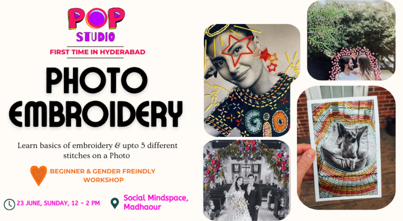 Photo Embroidery Workshop