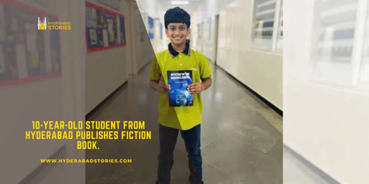 10-Year-Old Student from Hyderabad Publishes Fiction Book.
