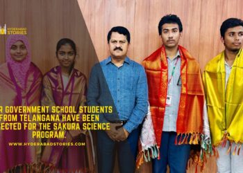 Four students from government schools in Telangana have been selected for the Sakura Science Program.