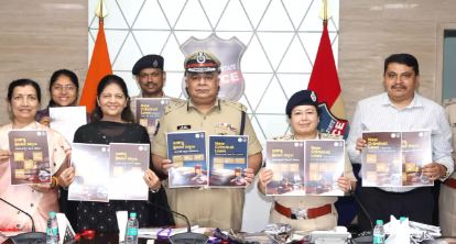 Telangana DGP Ravi Gupta Unveils Posters on New Criminal Legislation