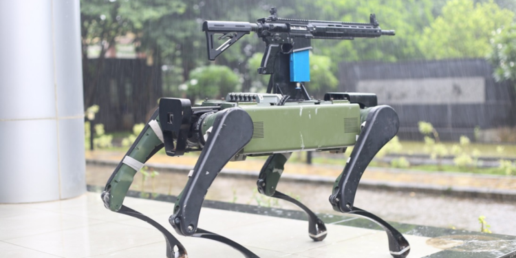 Zen Technologies unveils an AI-powered robot for the global defense market.
