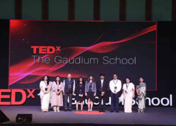 Gaudium School in Hyderabad hosts TEDx talks.