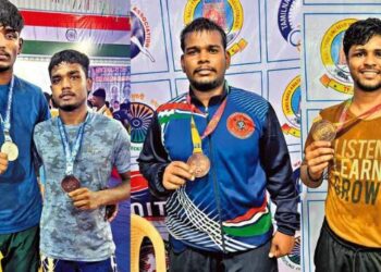 Hyderabad wrestlers excel at the national level championships.