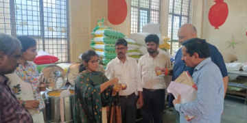 The food safety team conducts raids on schools and hostels in Telangana.