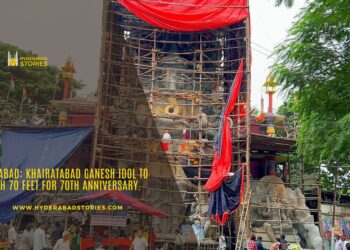 Hyderabad: Khairatabad Ganesh idol to reach 70 feet for 70th anniversary.