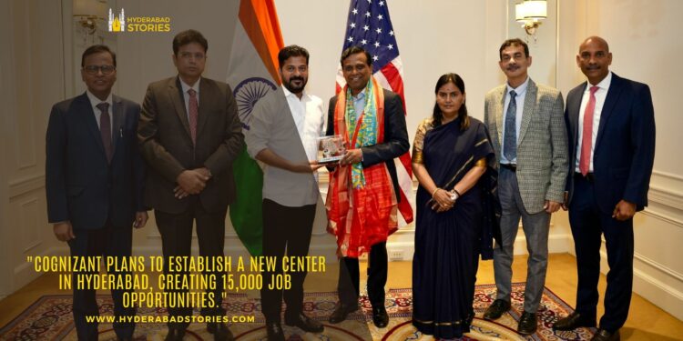 “Cognizant plans to establish a new center in Hyderabad, creating 15,000 job opportunities.”