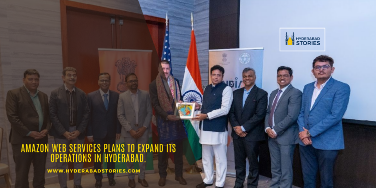 Amazon Web Services plans to expand its operations in Hyderabad.