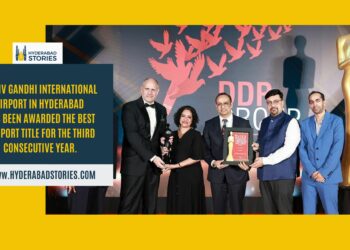 Rajiv Gandhi International Airport in Hyderabad has been awarded the Best Airport title for the third consecutive year.