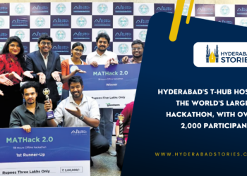 Hyderabad’s T-Hub hosts the world’s largest hackathon, with over 2,000 participants.