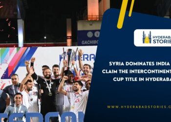 Syria dominates India to claim the Intercontinental Cup title in Hyderabad.