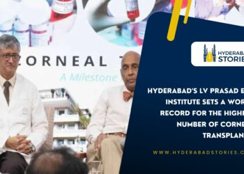 Hyderabad’s LV Prasad Eye Institute sets a world record for the highest number of corneal transplants.