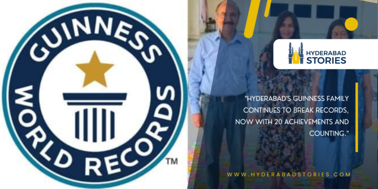 Hyderabad’s Guinness family continues to break records, now with 20 achievements and counting.