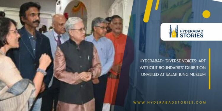 Hyderabad: ‘Diverse Voices: Art Without Boundaries’ Exhibition Unveiled at Salar Jung Museum