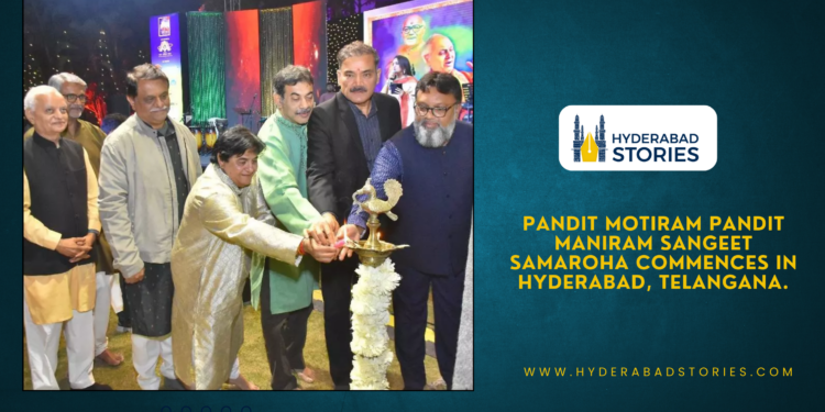 Pandit Motiram Pandit Maniram Sangeet Samaroha Commences in Hyderabad, Telangana