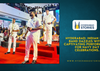 Hyderabad: Indian Navy Band dazzles with a captivating performance for Navy Day celebrations.