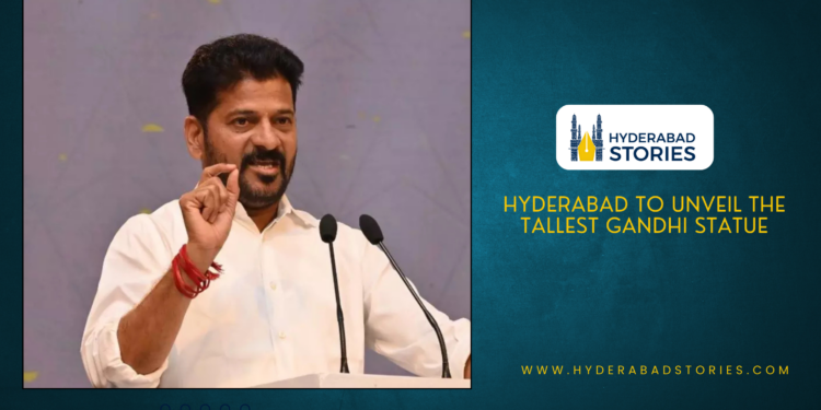 Hyderabad to unveil the tallest Gandhi statue