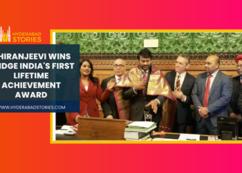 Chiranjeevi Receives Bridge India’s Inaugural Lifetime Achievement Award for Excellence in Public Service and Entertainment